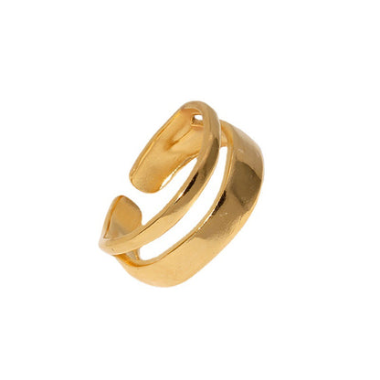 gold stainless steel  ring