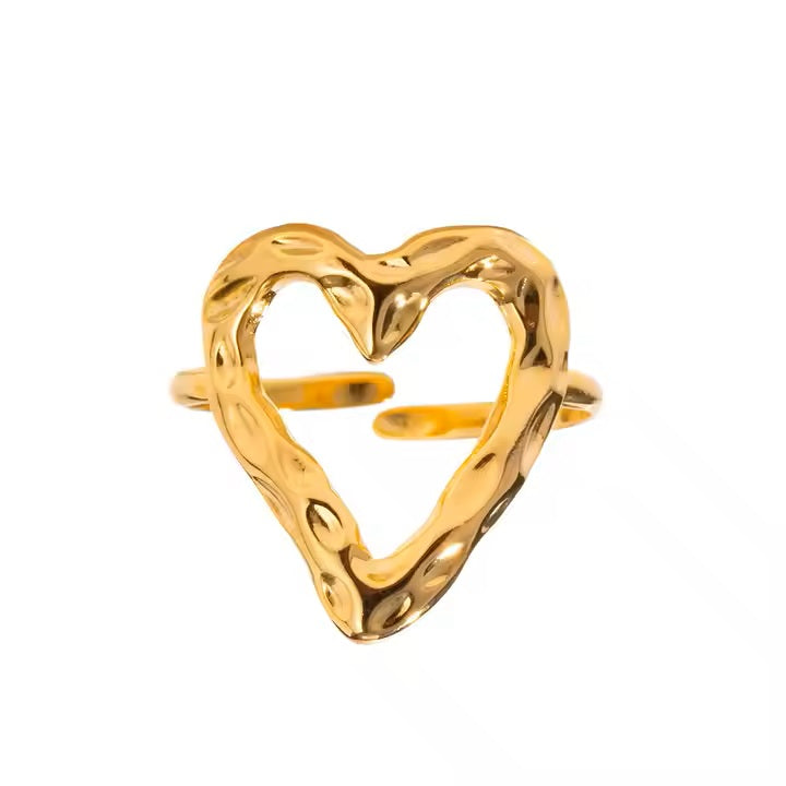 Eterna Love Ring - 18K Gold Stainless Steel