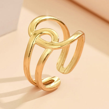 gold waterproof ring