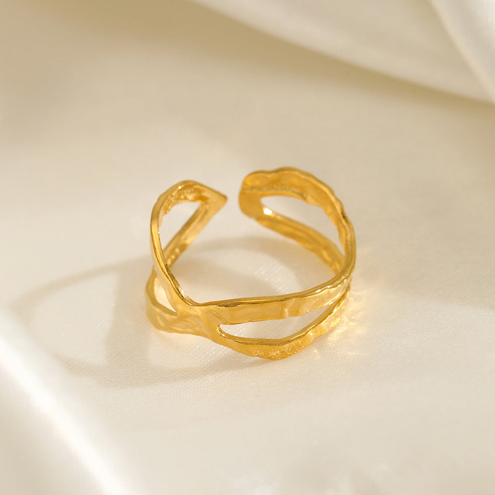 waterproof gold ring