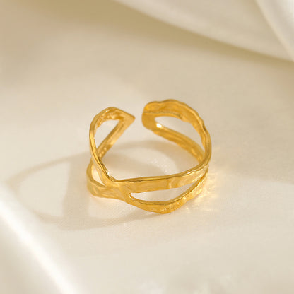 waterproof gold ring